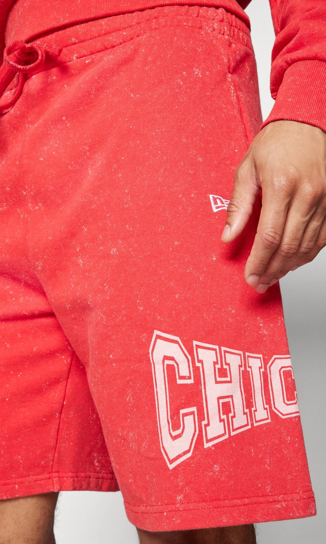 New Era - NBA CHICAGO BULLS SHORTS- Club wear - red