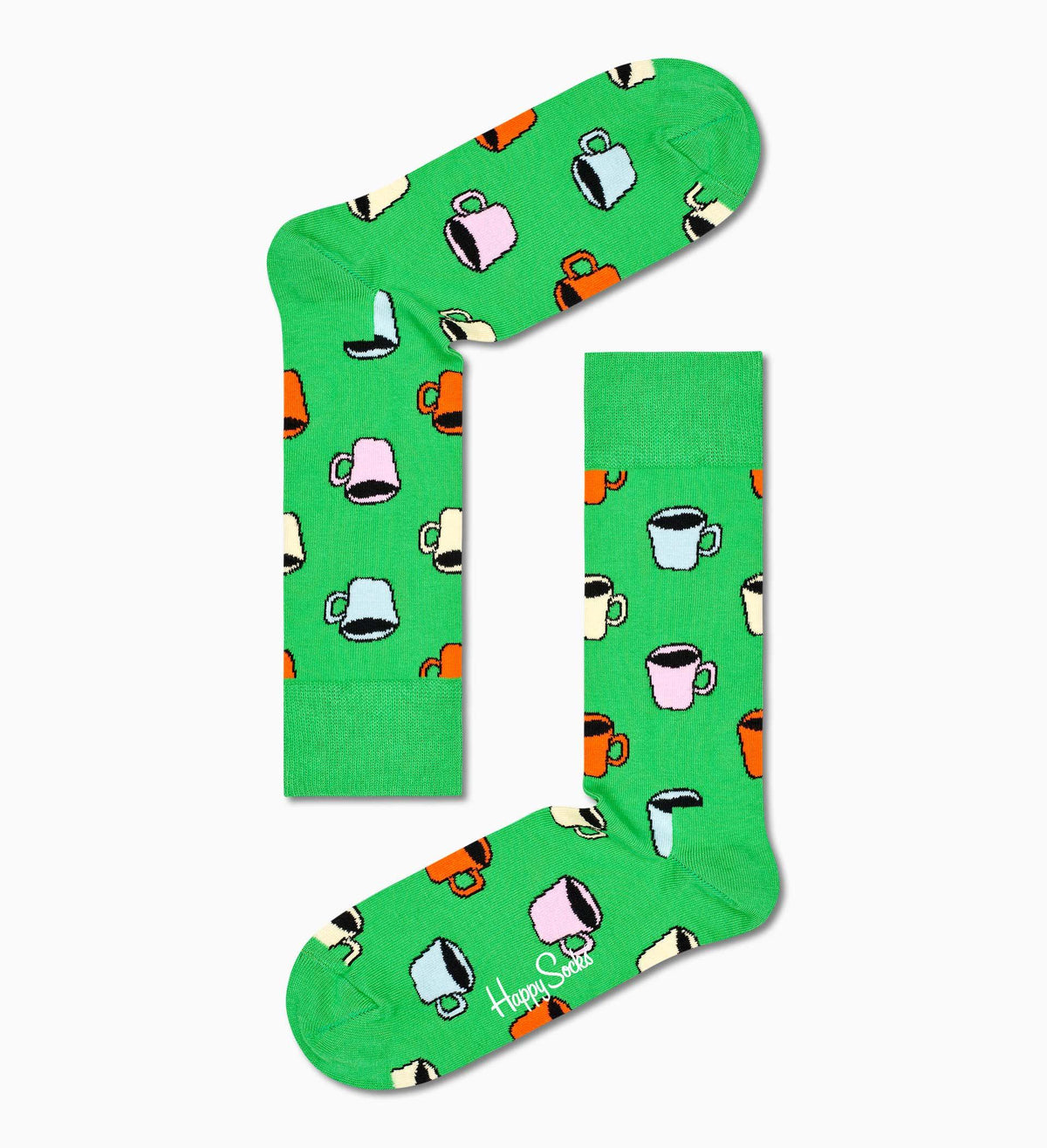 Happy Socks My Cup Of Tea Socks Green - No Generation