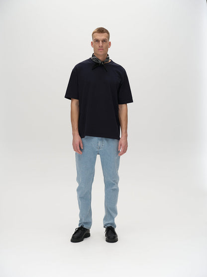GABBA Nigel Boxy Tee- Total Eclipse