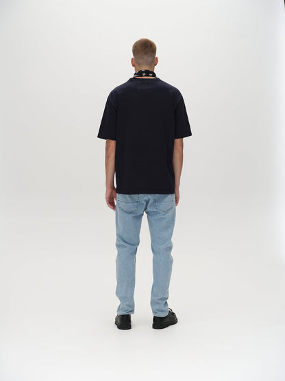 GABBA Nigel Boxy Tee- Total Eclipse