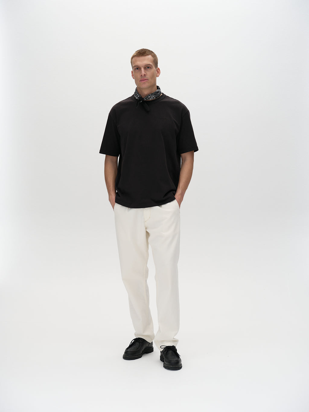 GABBA Nigel Boxy Tee- Black