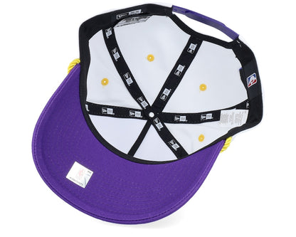 NEW ERA Los Angeles Lakers Washed NBA Golfer White/Purple Adjustable
