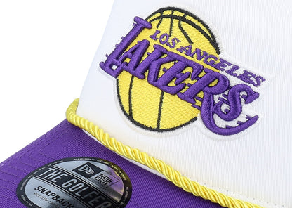 NEW ERA Los Angeles Lakers Washed NBA Golfer White/Purple Adjustable