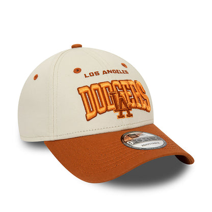 New Era LA Dodgers White Crown Ivory 9FORTY Adjustable Cap