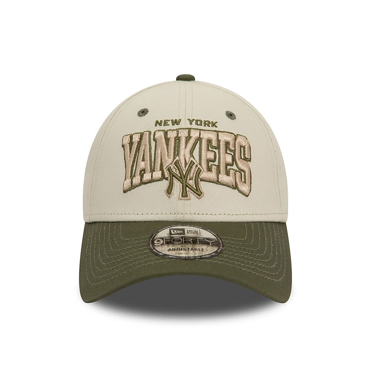 New Era New York Yankees White Crown Ivory 9FORTY Adjustable Cap
