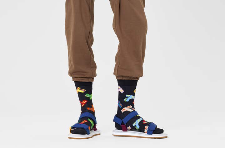 Happy Socks Elton John Disco Shoes Sock