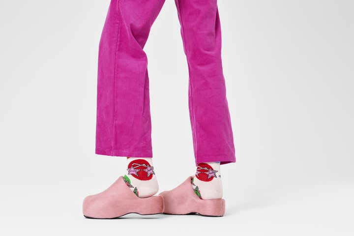 Happy Socks Elton John Glasses Sock
