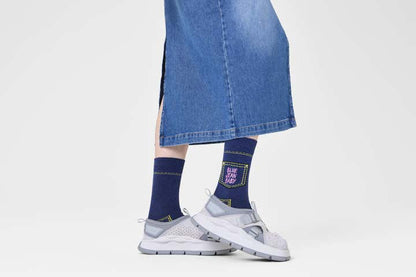 Happy Socks Elton John Blue Jean Baby Sock