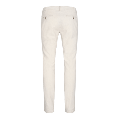 Sunwill Casual Linnebyxor Modern Fit - Light Pearl
