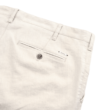 Sunwill Casual Linnebyxor Modern Fit - Light Pearl