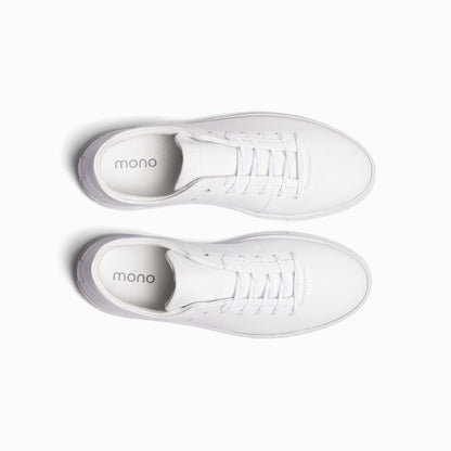 Mono Flex Suede Sneakers Vit