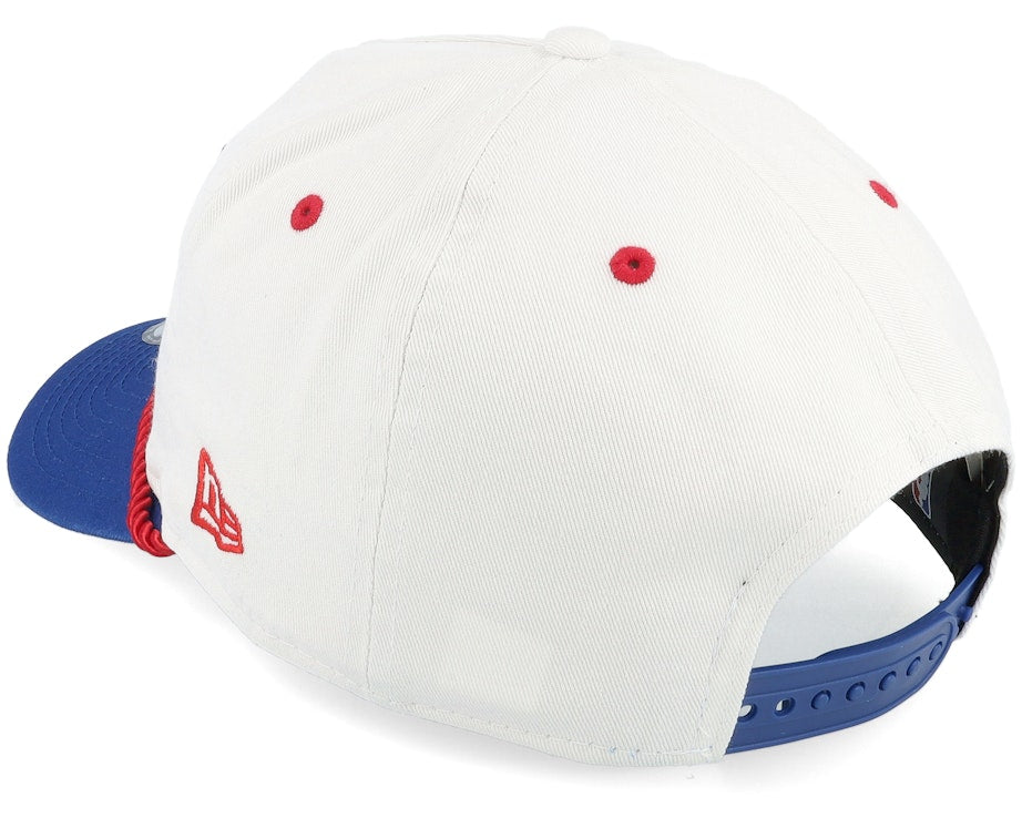 New Era - Washed NBA Golfer White/Royal A-Frame Adjustable