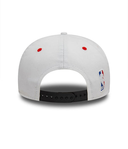 Chicago Bulls Washed NBA Golfer White/Black/red Adjustable - New Era