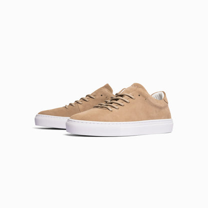 Mono Flex Seude Sneaker Dark Beige