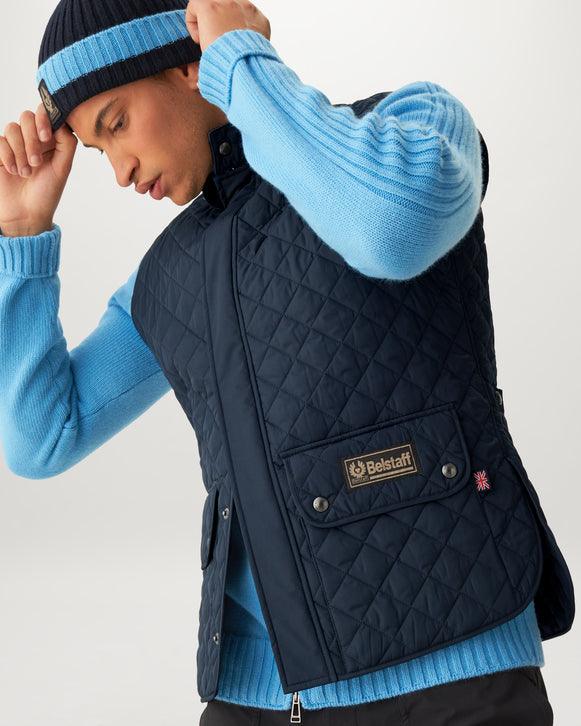 Belstaff Waistcoat Gilet - Dark Navy - No Generation