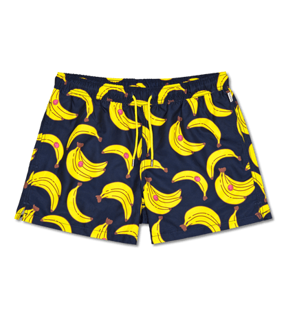 Happy Socks Banana Swim Shorts - Navy - No Generation