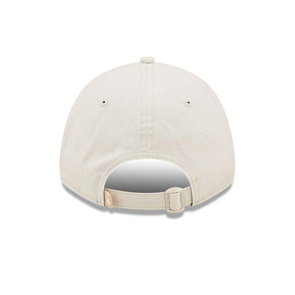 New Era LA Dodgers Flower Stone 9FORTY Adjustable Cap - Cream - No Generation