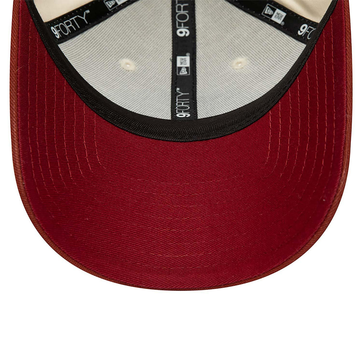 New Era LA Dodgers MLB Stone 9FORTY Adjustable Cap - Cream - No Generation