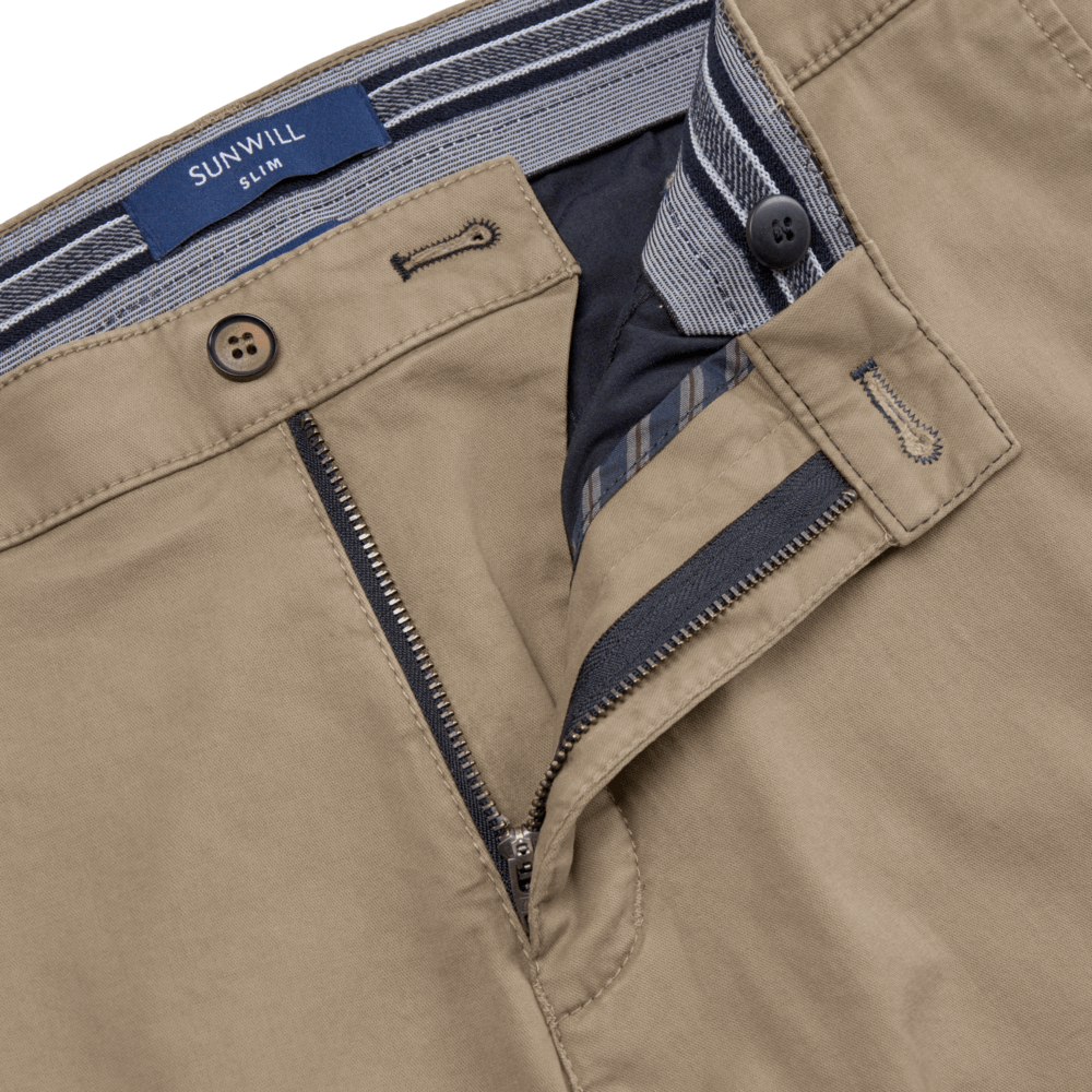 SUNWILL Extreme Flexibility Chinos - Dark Sand - No Generation