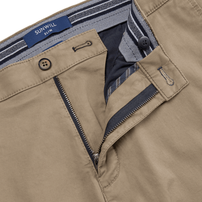 SUNWILL Extreme Flexibility Chinos - Dark Sand - No Generation