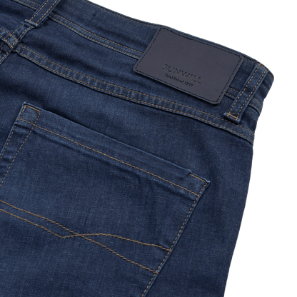 SUNWILL Jeans Super Stretch Fitted Fit - Dark Blue - No Generation