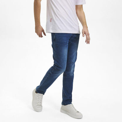 SUNWILL Jeans Super Stretch Fitted Fit - Medium Blue - No Generation
