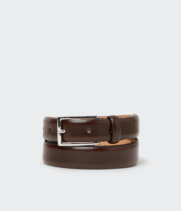 Saddler Albert Läderbälte - Dk.Brown - No Generation