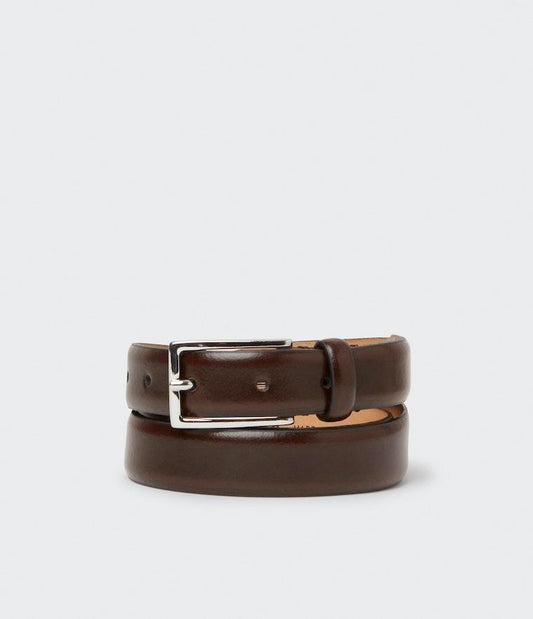 Saddler Albert Läderbälte - Dk.Brown - No Generation
