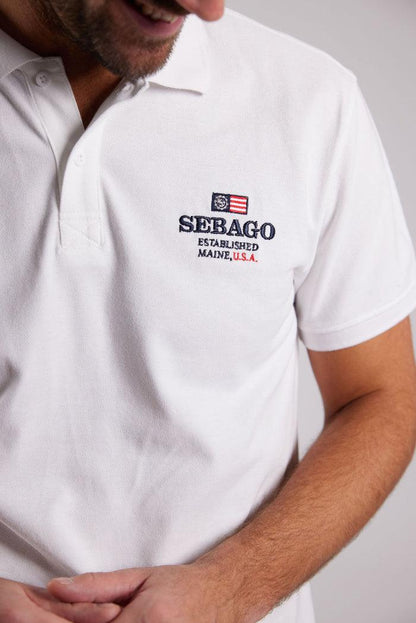 Sebago Classic Pique - White - No Generation